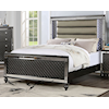 Furniture of America - FOA CALANDRIA King Bed with Built-In Lighting