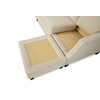 Hickory Craft M9 Custom - Design Options Sofa with Floating Ottoman Chaise