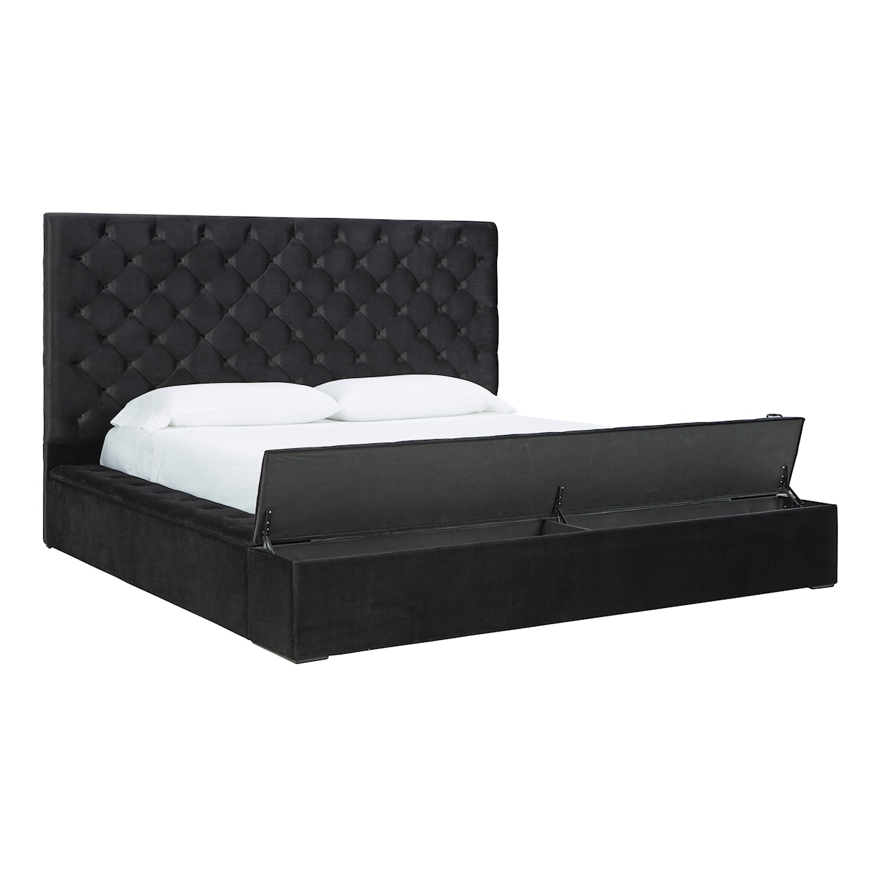 Signature Design by Ashley Lindenfield King Uph Bed with Storage