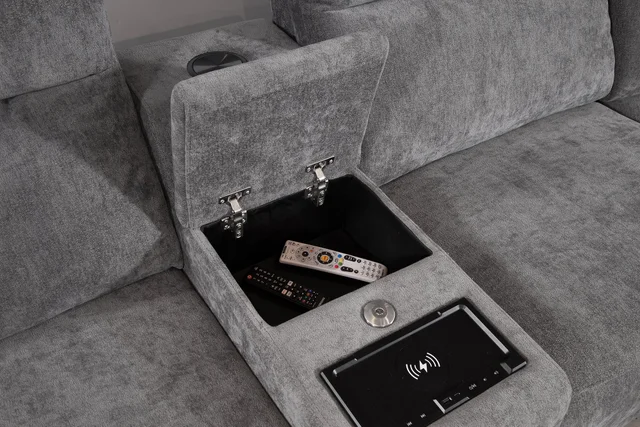 6-Piece Dual Power Sectional