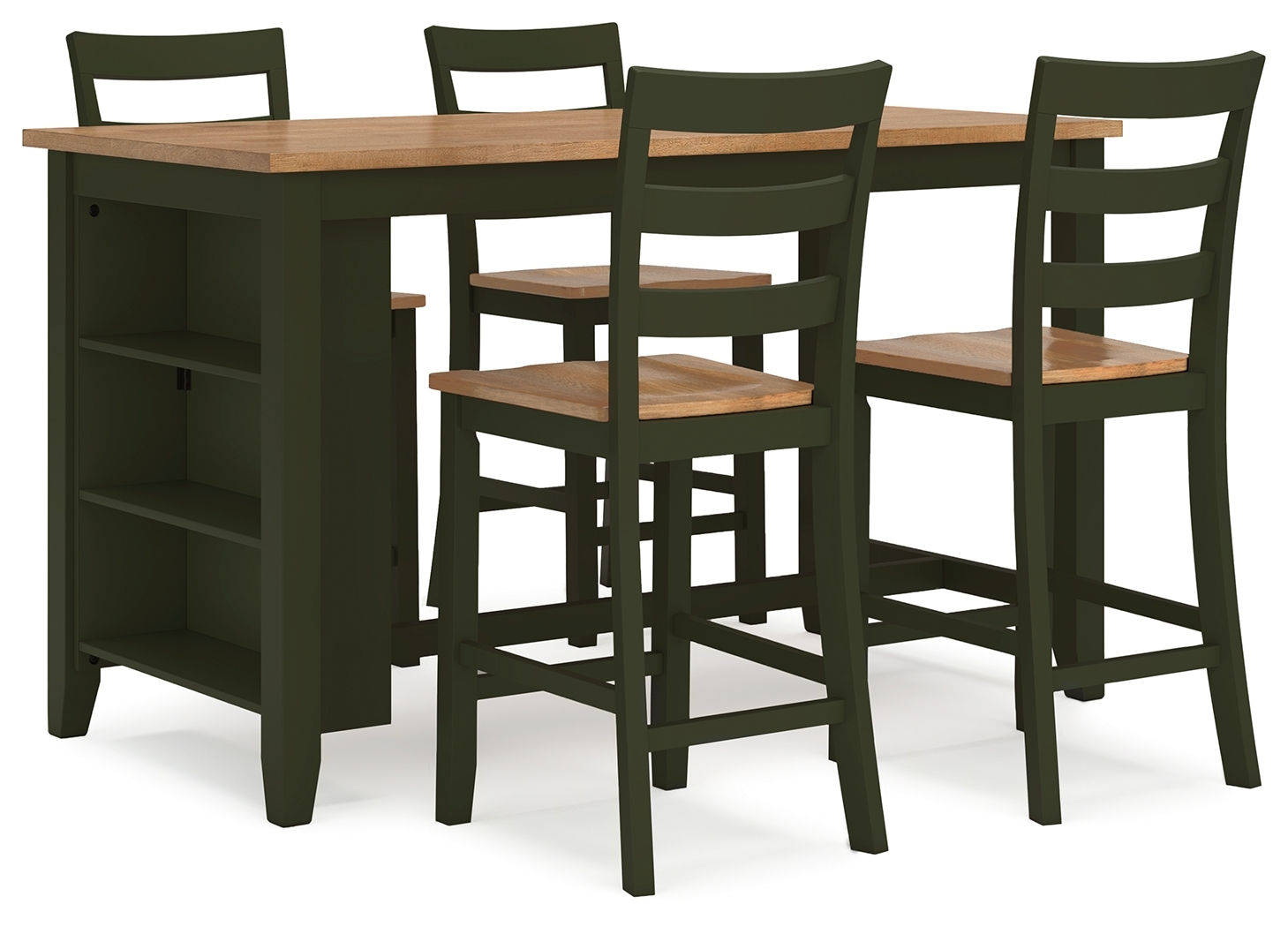 5-Piece Casual Counter Height Dining Table