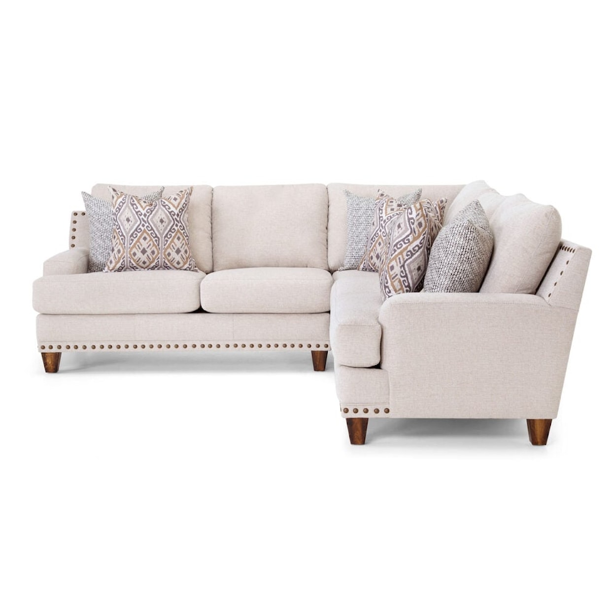 Franklin 864 Anna 3-Piece Sectional Sofa