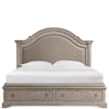 Riverside Furniture Anniston Queen Arched Panel Bed