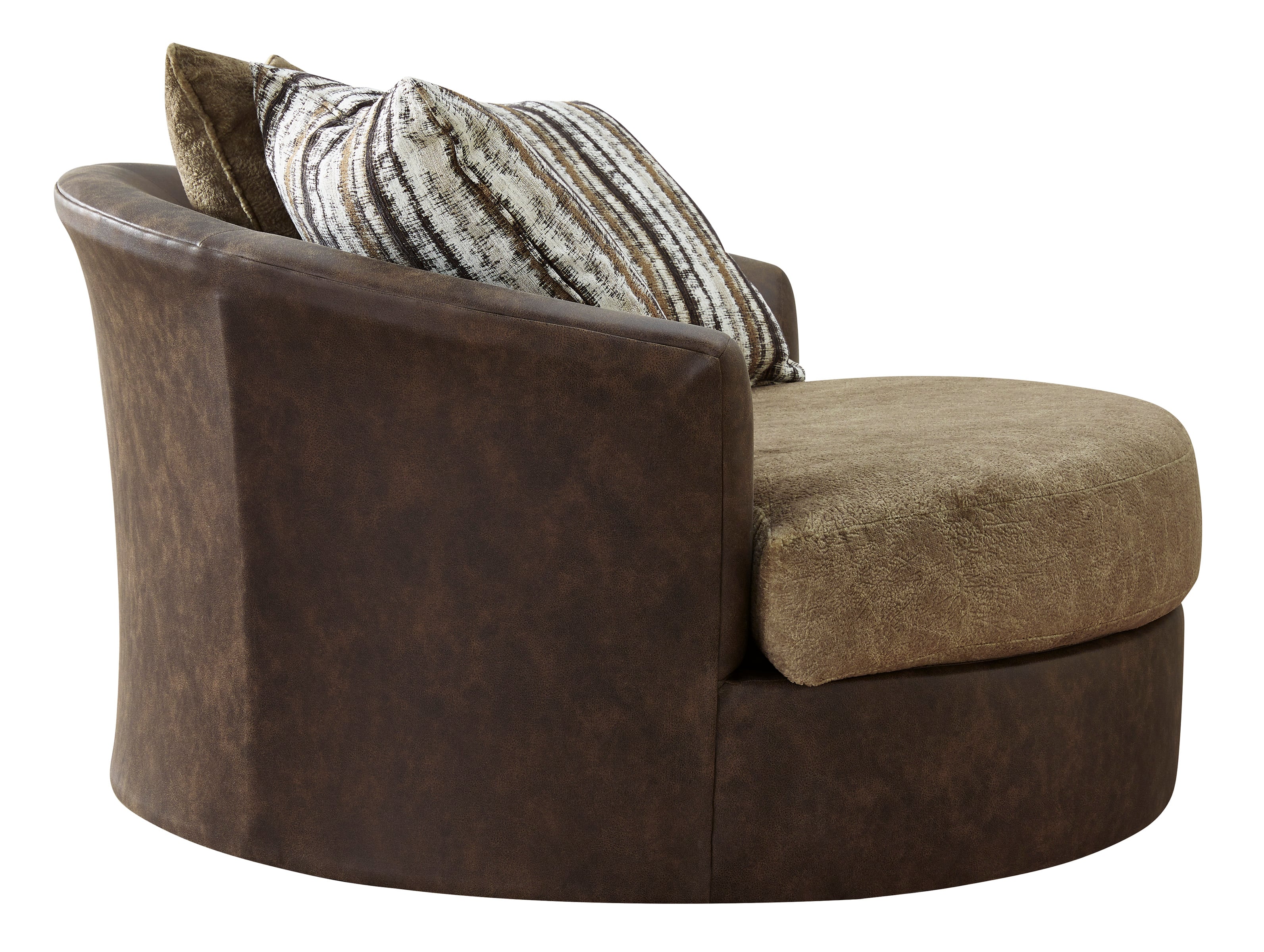 Oversized Swivel Accent Chair