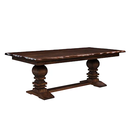Davinci 42" x 72" Dining Table with Two Extendable Leaves