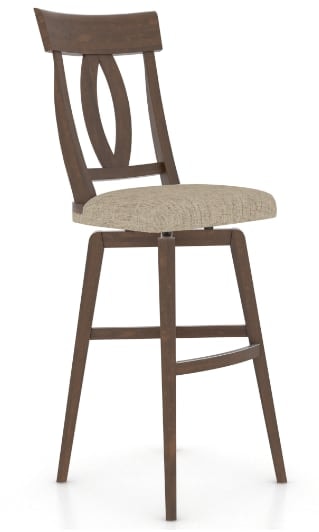 Transitional Customizable 30" Swivel Stool