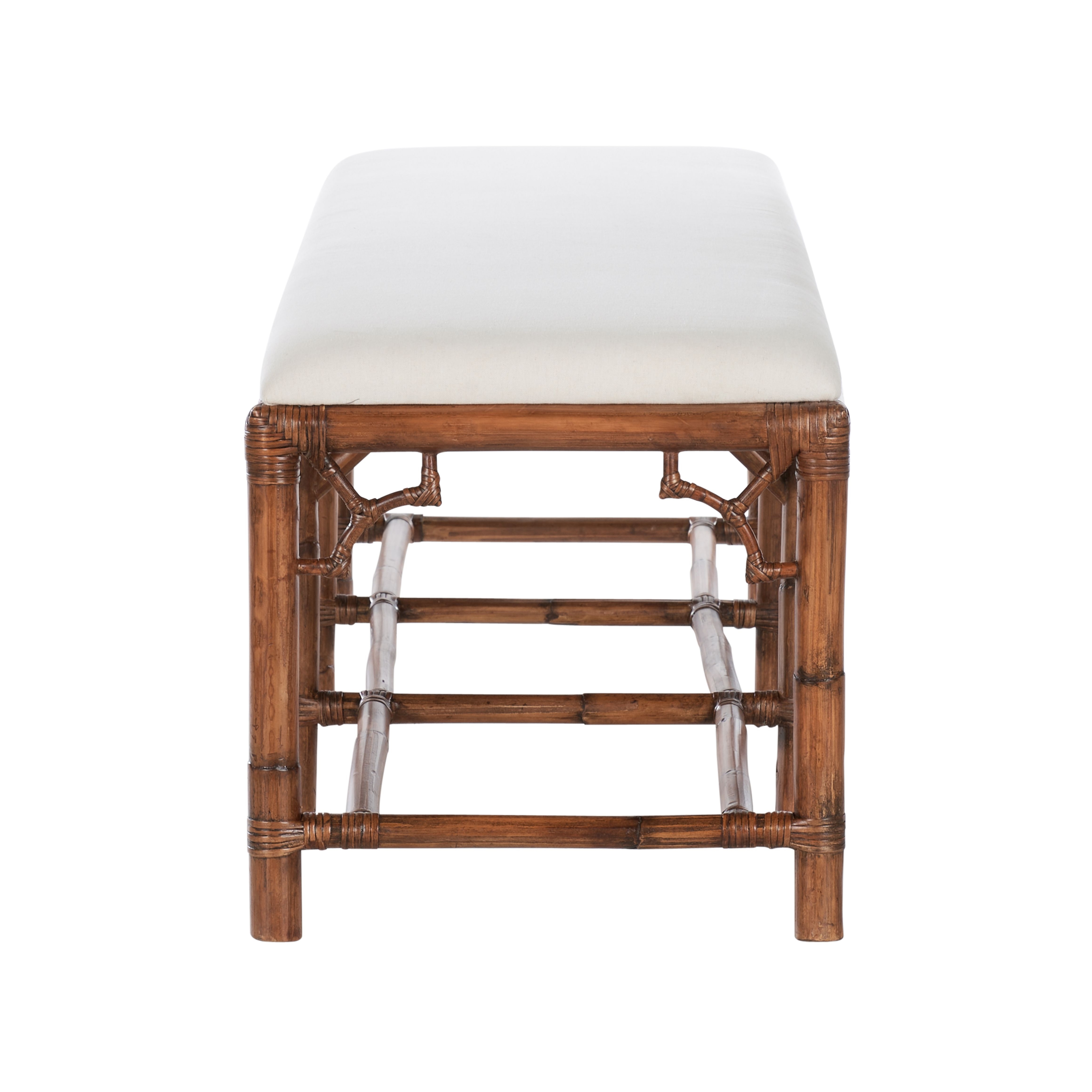 Chelsea House Chelsea House Misc Chippendale Bamboo Bench - Brown