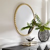 Uttermost Dandridge Dandridge Gold Round Mirror