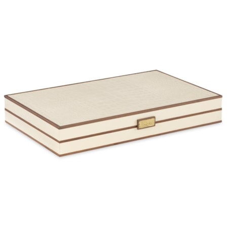 Cream Leather Game Board