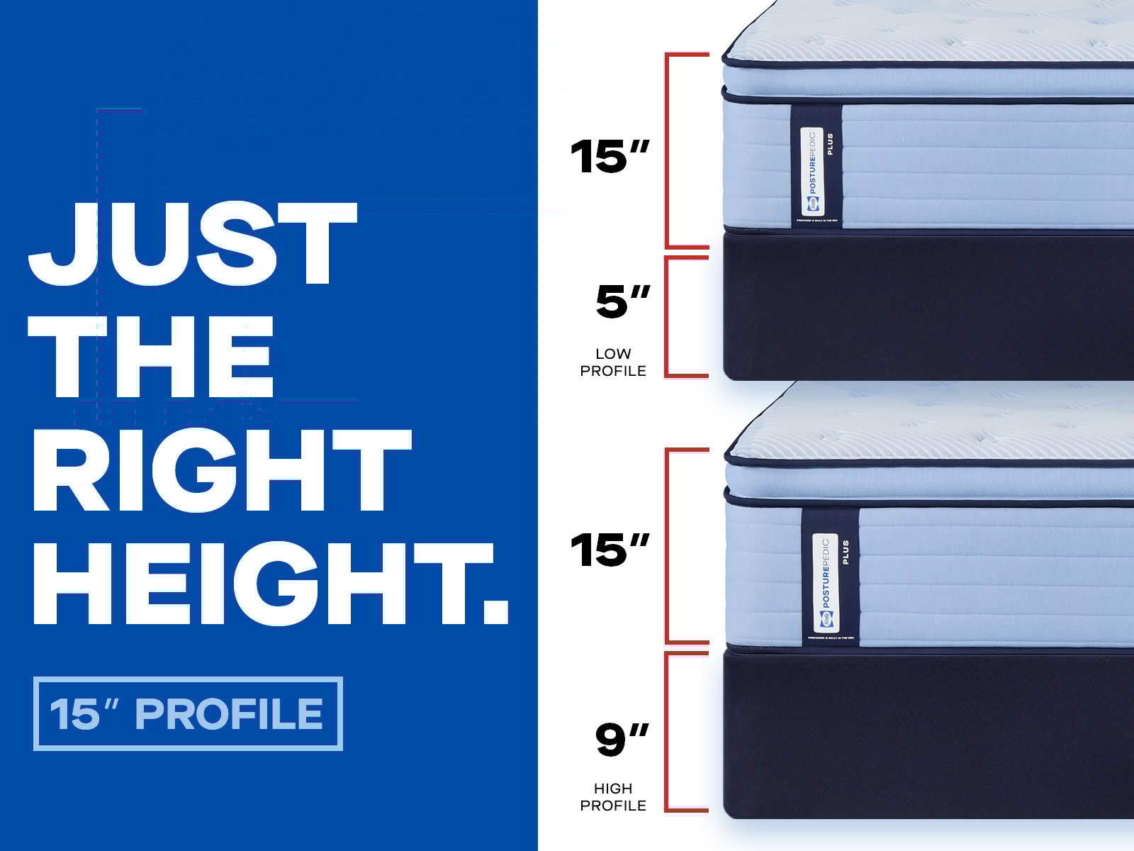 Sealy Posturepedic® Plus Hartsgrove EPT Firm Hartsgrove Euro Pillow Top Firm King