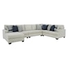 Benchcraft Lowder 5-Piece Sectional with Chaise