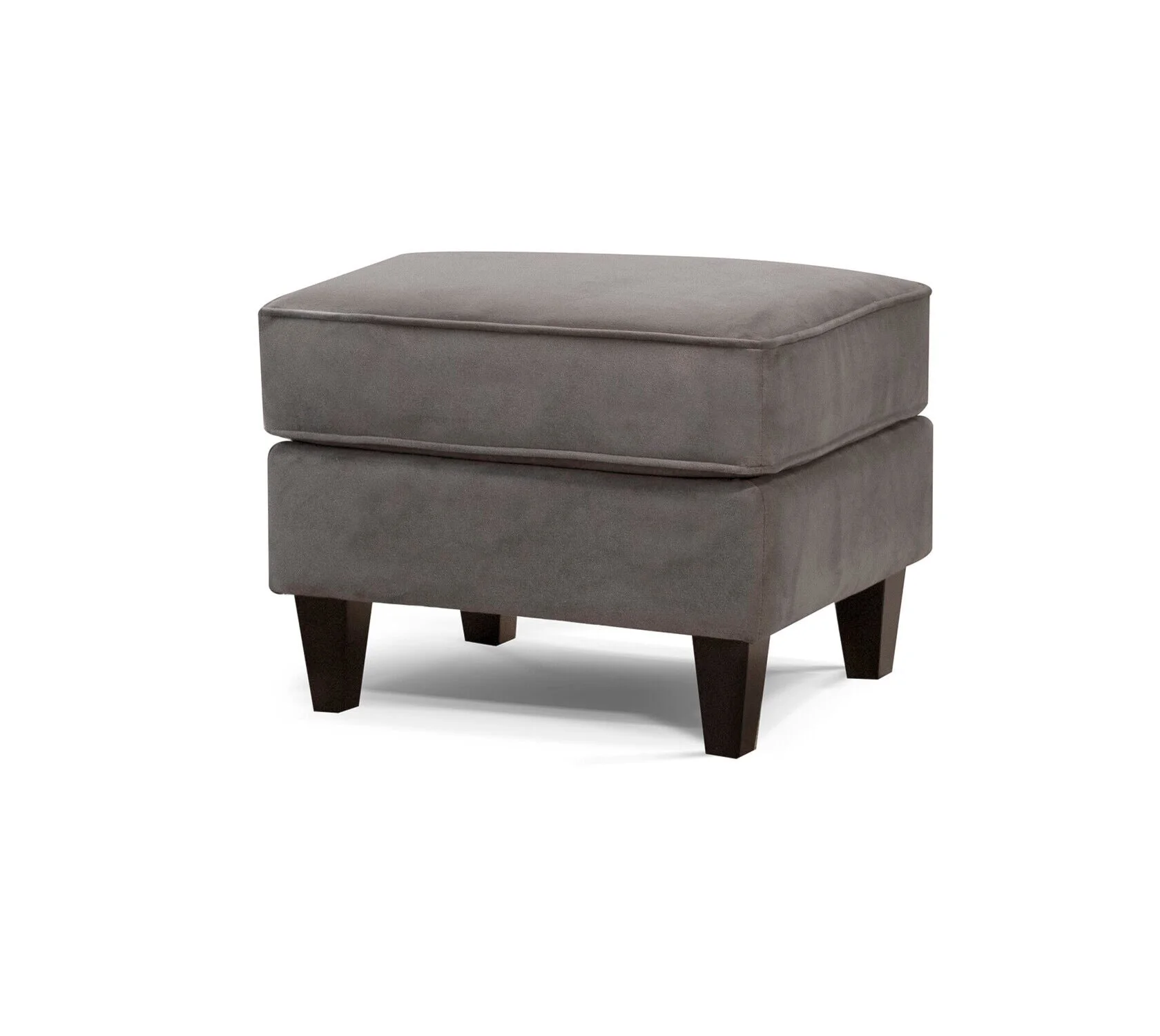 England 2910/AL Series EN-2917 Transitional Ottoman with Welted Box ...