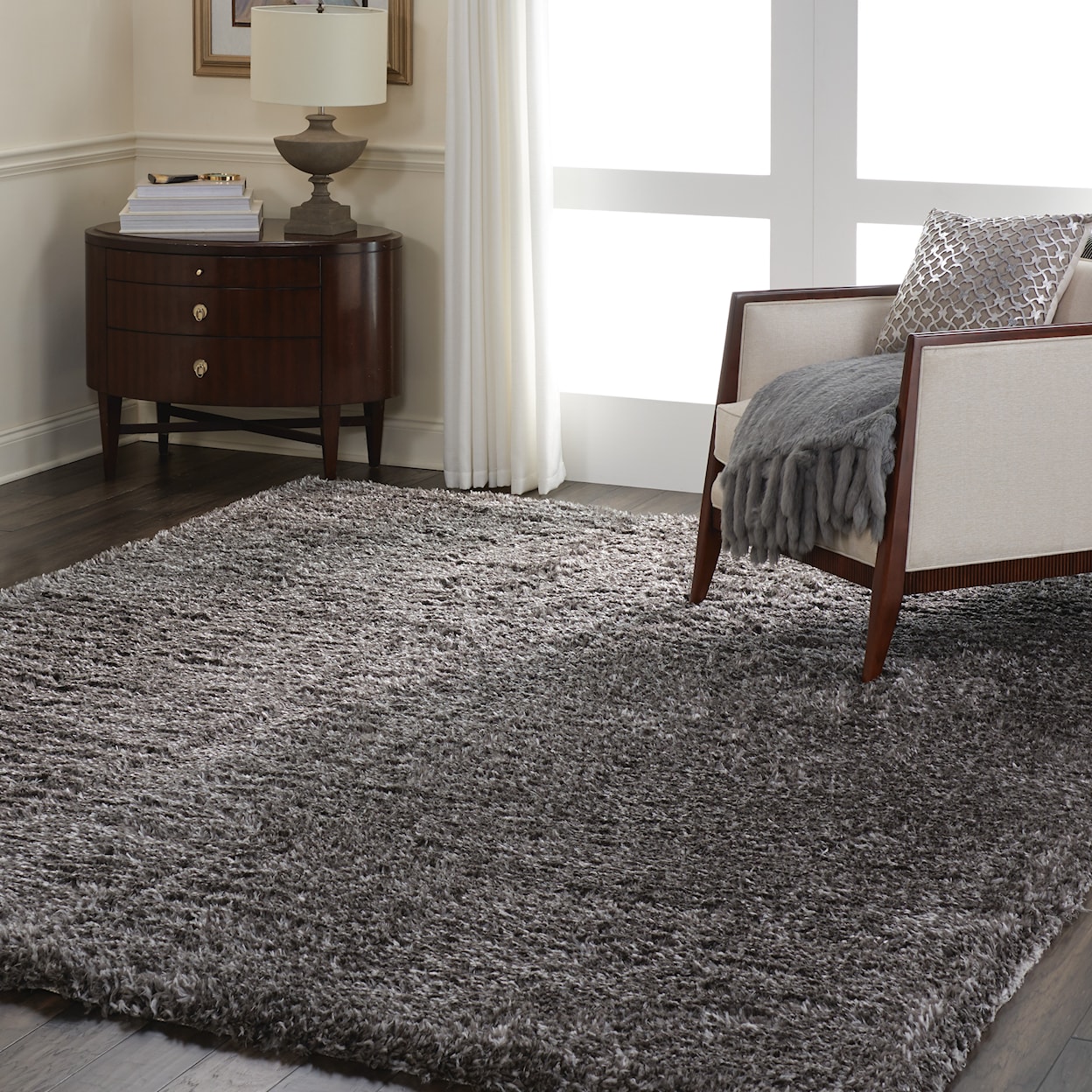 Nourison Luxe Shag 9' x 12'  Rug