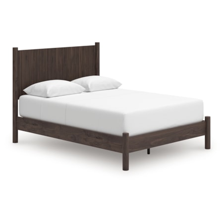 Queen Panel Platform Bed