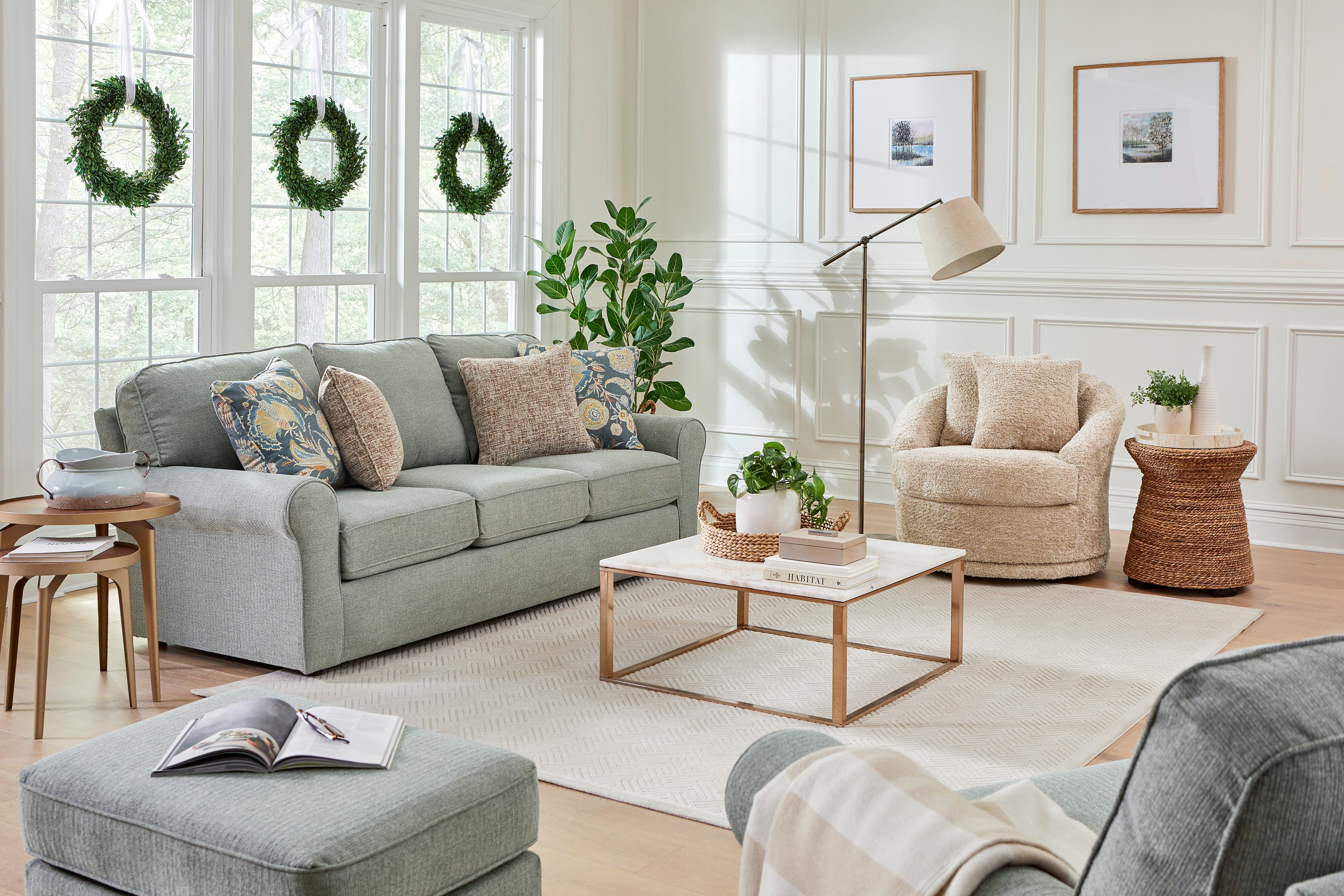 Best Home Furnishings Hanway Ottoman