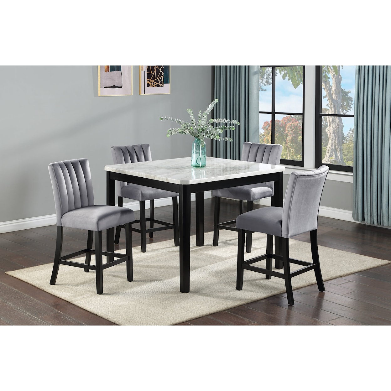CM Pascal Counter-Height Dining Table