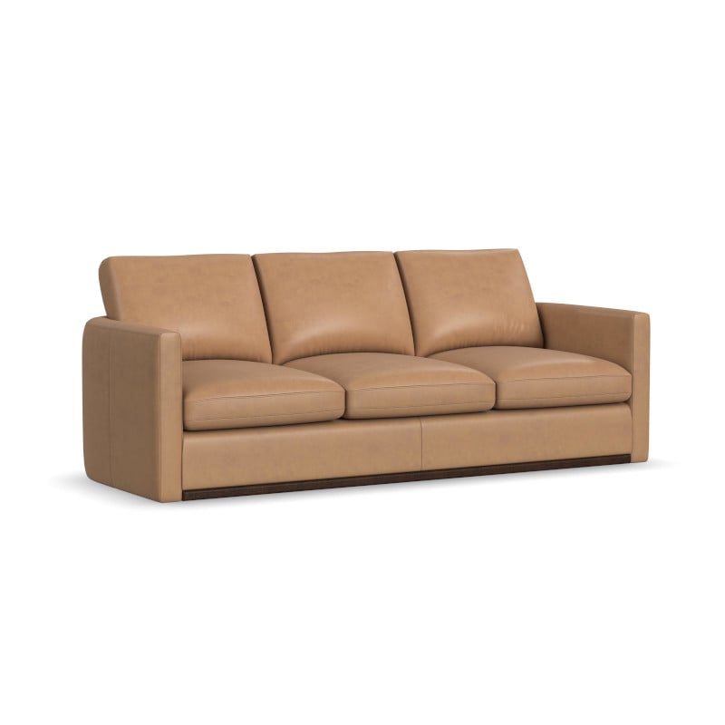 Flexsteel Latitudes Grace 137531 72772 Contemporary Leather Sofa