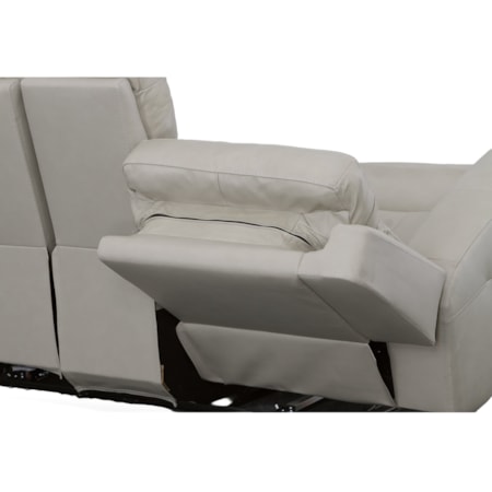 Power Reclining Loveseat with Console