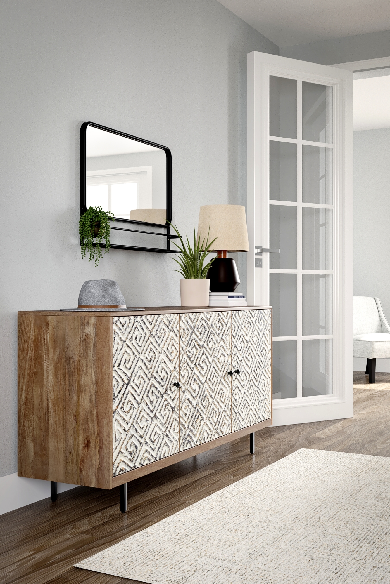 Signature Design by Ashley Kerrings Accent Cabinet
