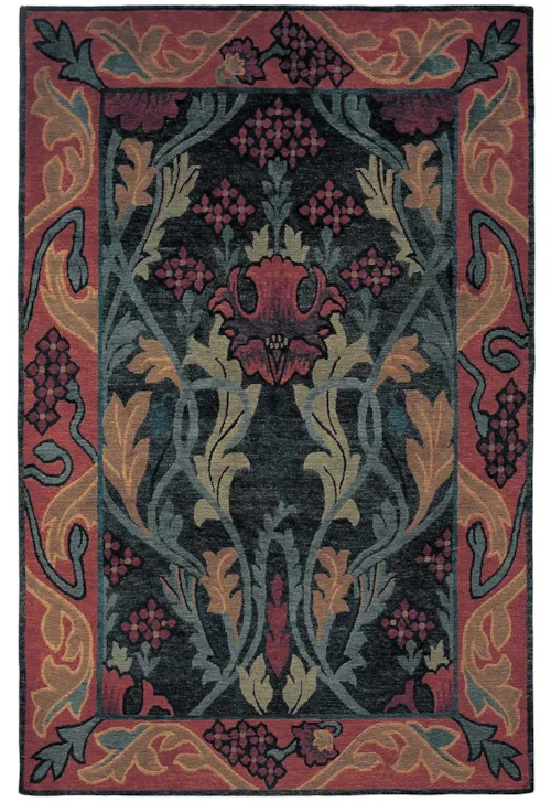 2' 6" x 4' English Garden Rug