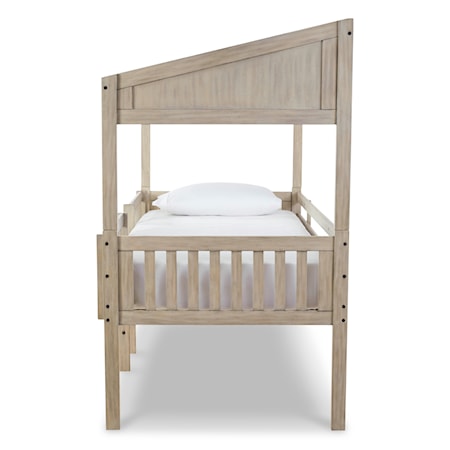 Twin Loft Bed with Roof