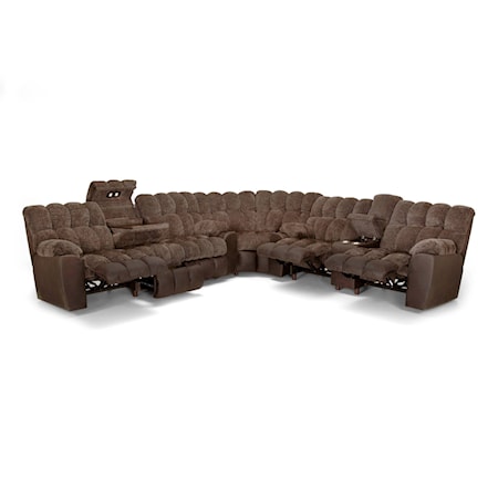 Power Reclining Sectional