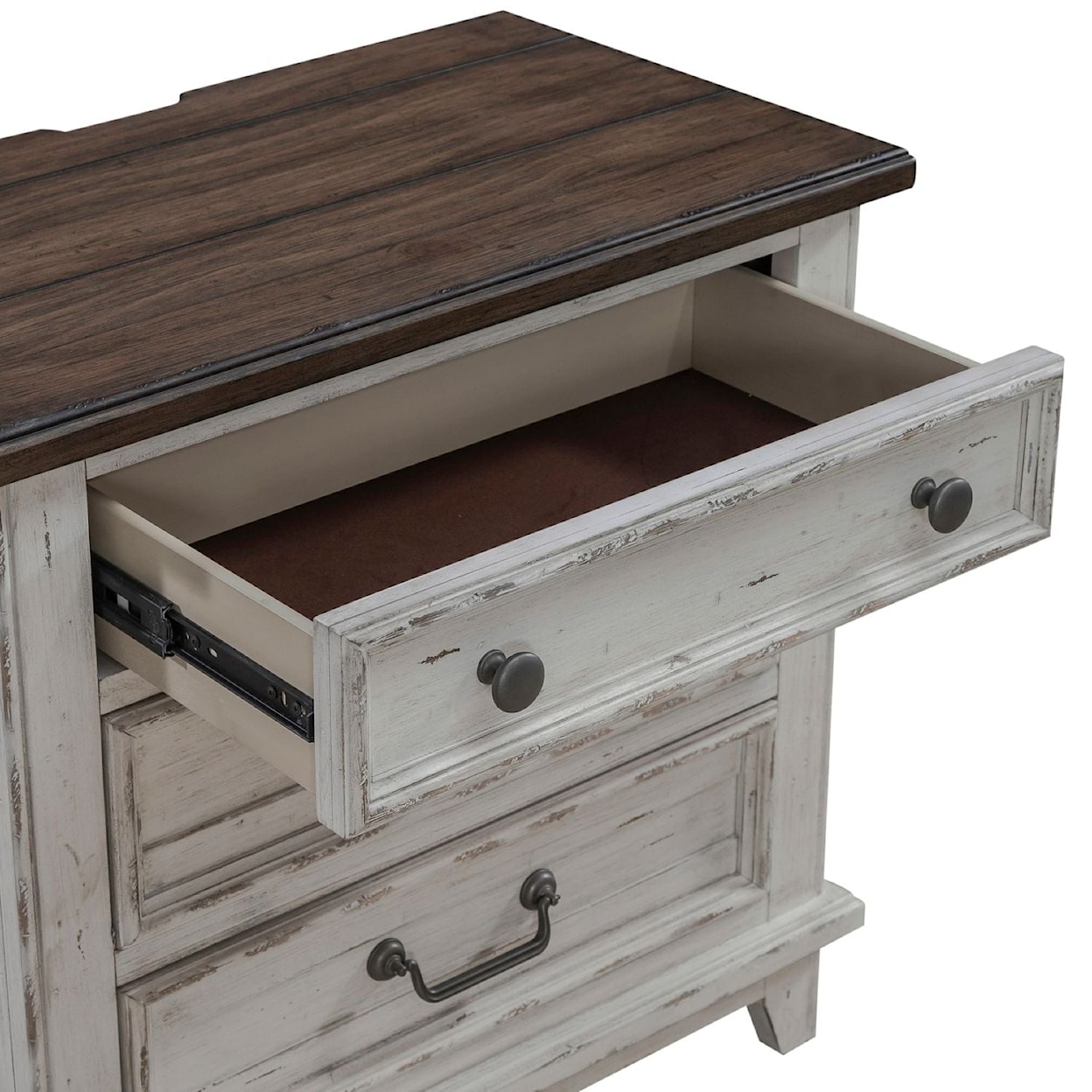 Liberty Furniture River Place 3-Drawer Nightstand