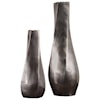 Uttermost Accessories - Vases and Urns Noa Dark Nickel Vases Set/2