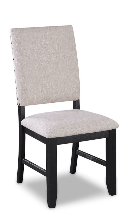 Transitional Upholstered Dining Side Chair