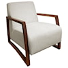 Jonathan Louis Mansfield Wood Accent Chair