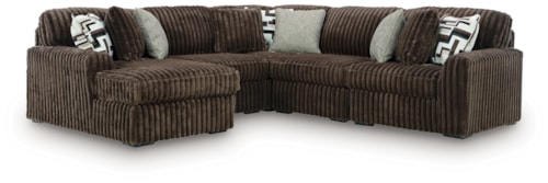 5-Piece Sectional With Chaise