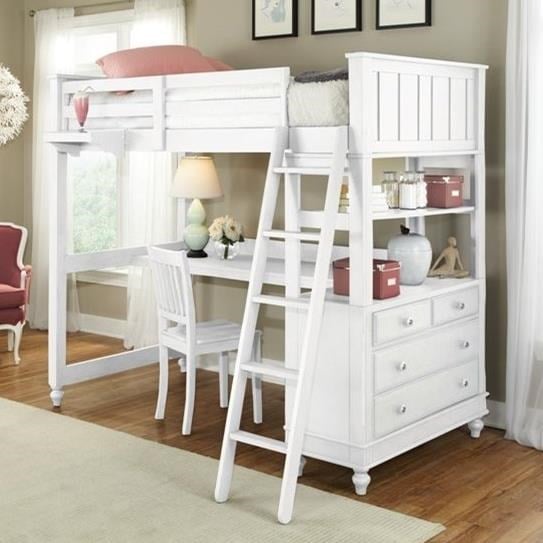 corner bunk beds with desk