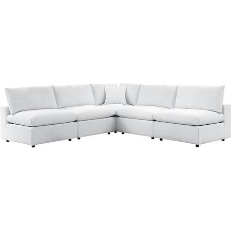 Outdoor 5-Piece Sectional Sofa