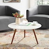 Modway Lippa 28" Round Top Coffee Table