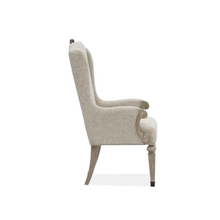 Upholstered Dining Arm Chair