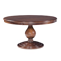 Douglas 54" Round Pedestal Dining Table
