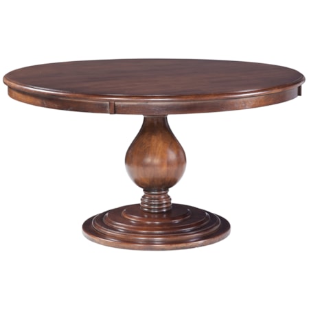 54" Round Pedestal Dining Table