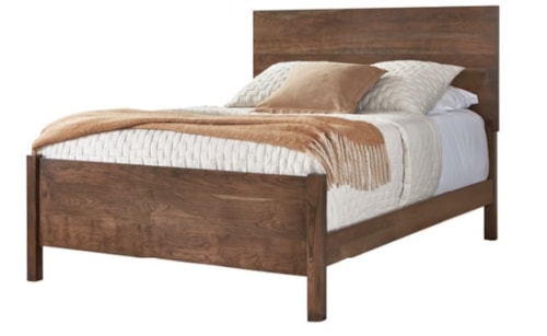 Contemporary Queen Panel Bed