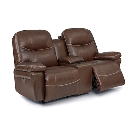 Power Wall Saver Reclining Loveseat w/ HR