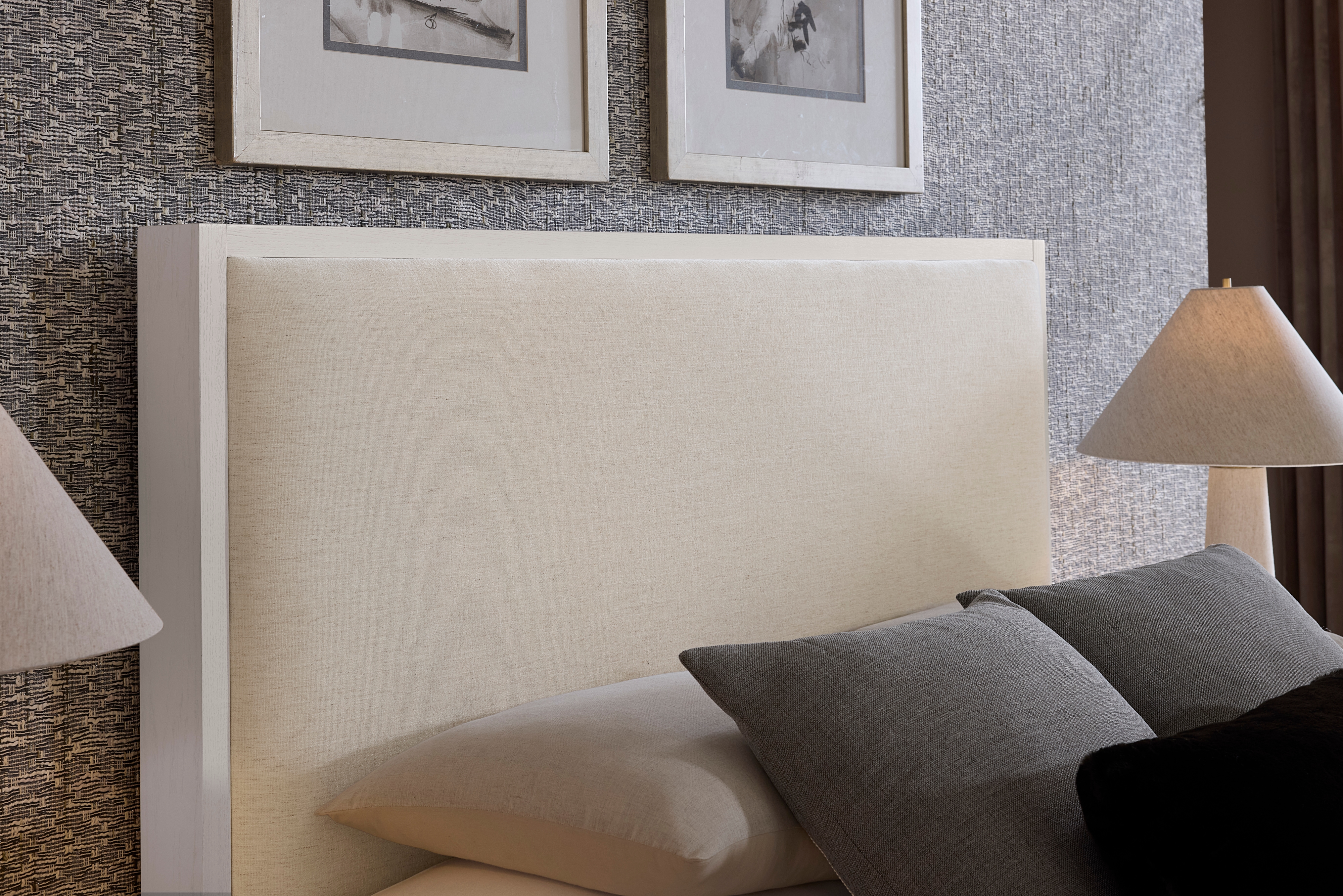 Vaughan-Bassett Lodge & Loft King Upholstered Storage Bed