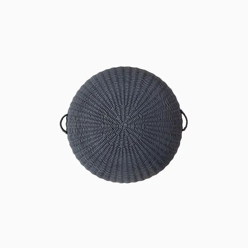 Brown Jordan Juno 29" Round Woven Pouf