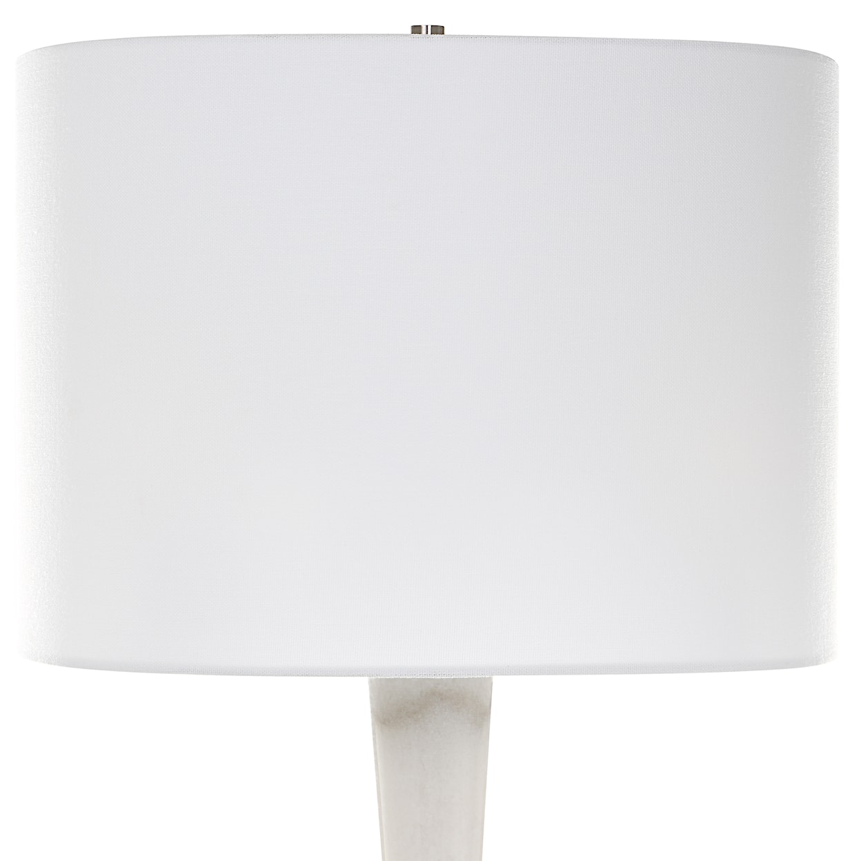 Uttermost Hourglass Hourglass White Table Lamp