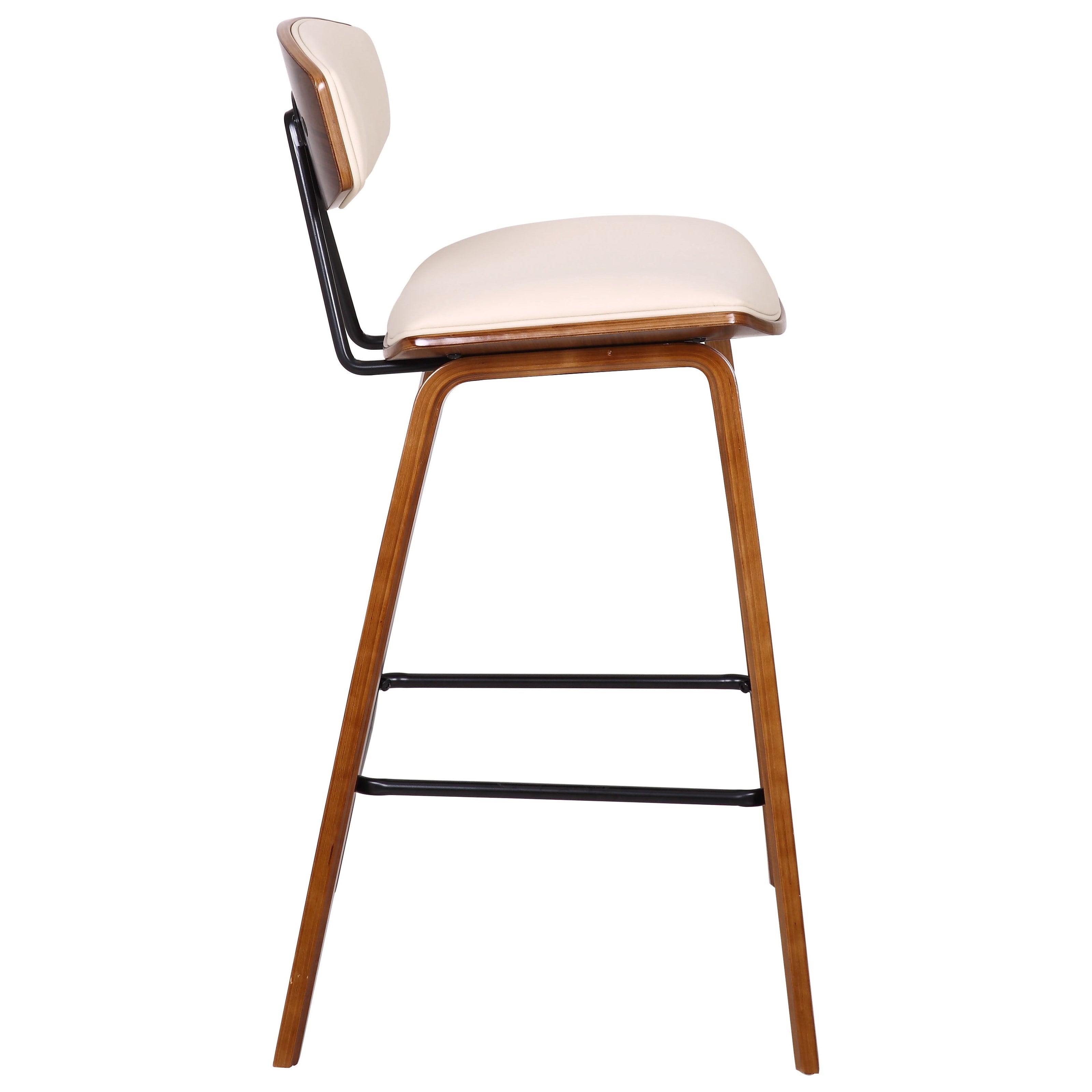 Armen Living Fox 26" Upholstered Counter Height Stool