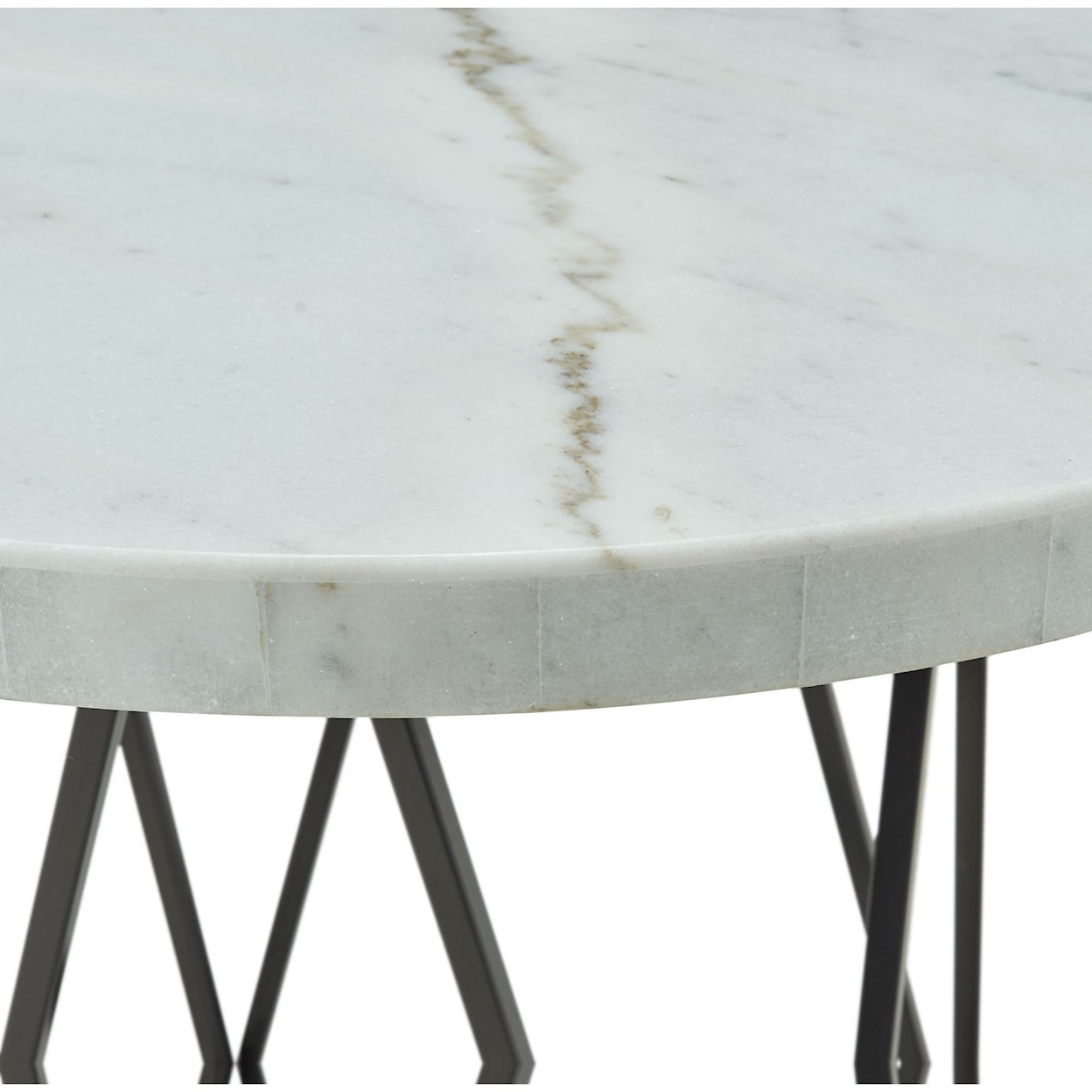 Elements International Riko Round Counter Height Dining Table