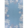 Kas Sonesta 3'3" X 5'3" Sea Blue Coastal Area Rug