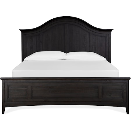 California King Arched Bed