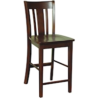 San Remo Stool in Espresso