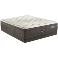 Twin 15 1/2" Medium Pillow Top Mattress and 5" Low Profile Foundation