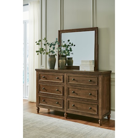 Dresser And Mirror