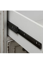 Full extension metal drawer glides